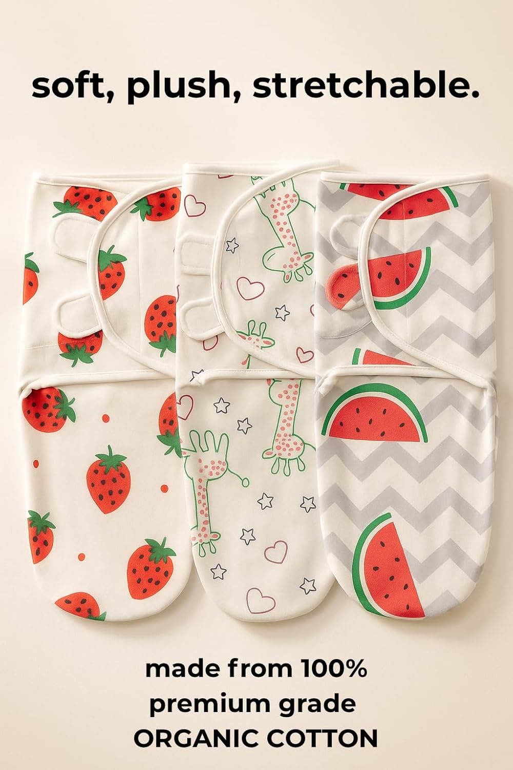 Organic Cotton Baby Swaddle Set™