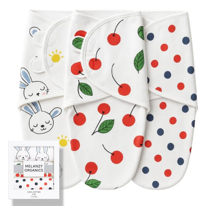 Organic Cotton Baby Swaddle Set™