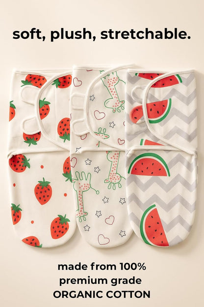 Organic Cotton Baby Swaddle Set™